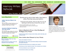 Tablet Screenshot of memorywritersnetwork.com